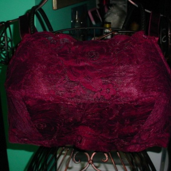 COMFORT CHOICE Plum Lace Bra 42B - Picture 1 of 2